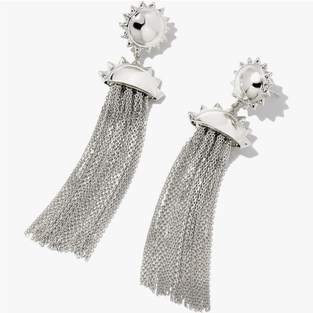 COPY - Sienna Sun ☀️ Kendra Scott Dancle Earrings NWT Sterling Silver 925 summe…